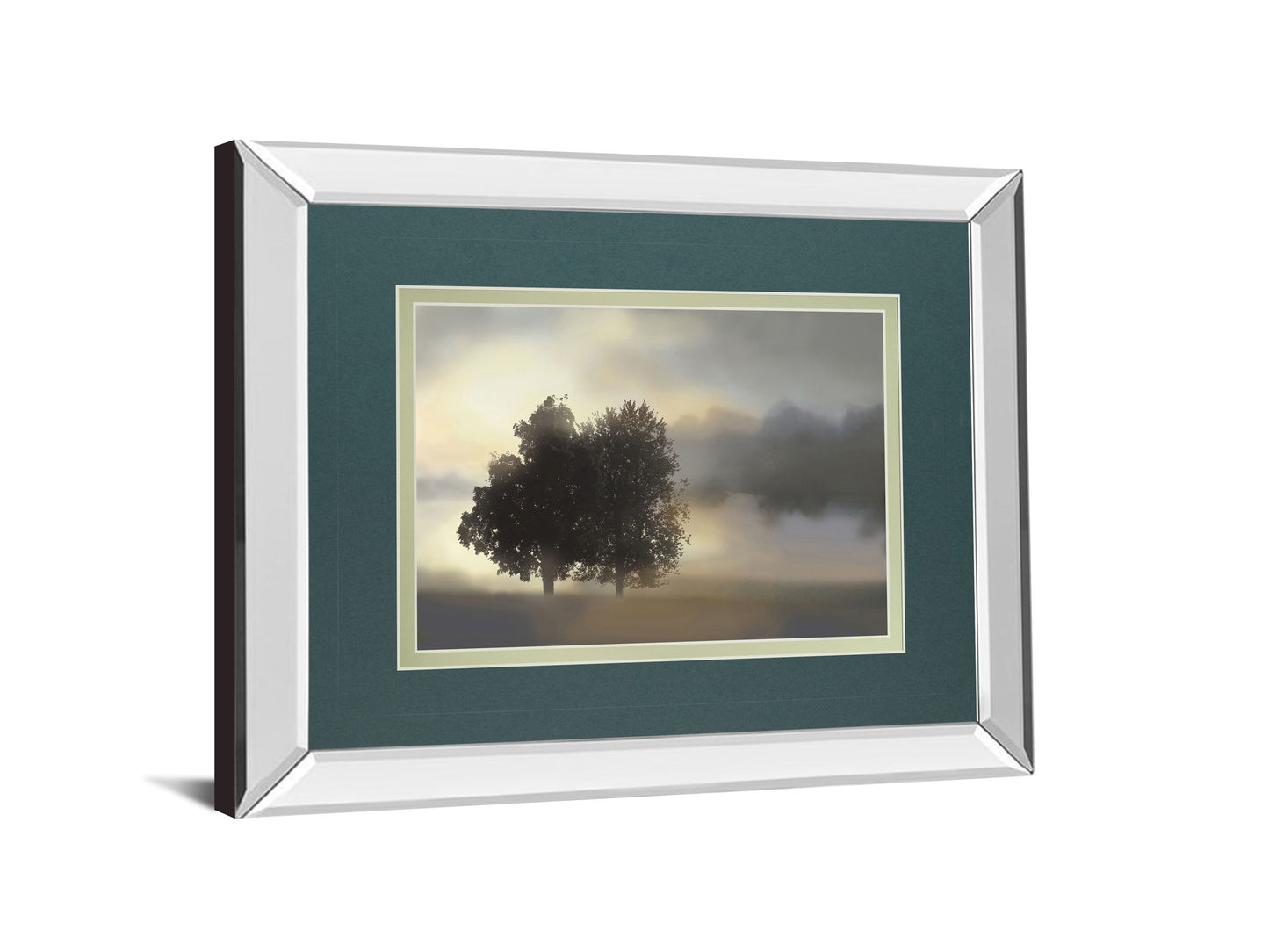 Misty Morning By Nan - Framed Print Wall Art - Dark Gray