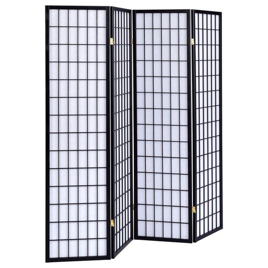 Roberto - 4-Panel Room Divider Folding Shoji Screen