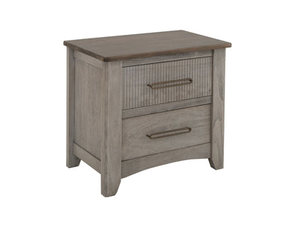 Ridge - Nightstand - Sand Brown