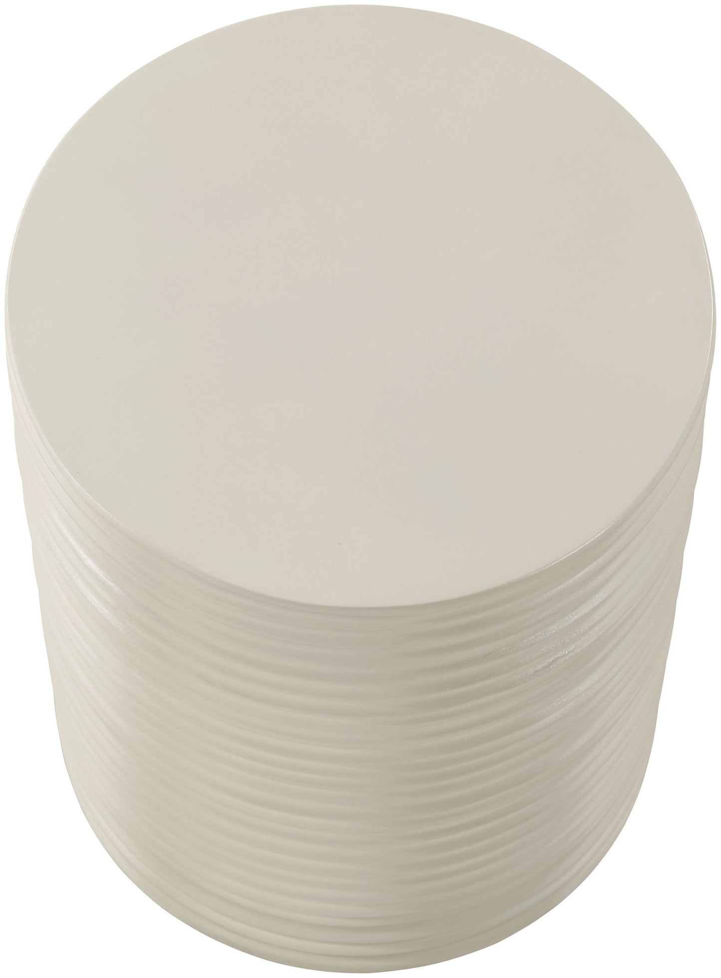 Nobi - Concrete End Table - Taupe