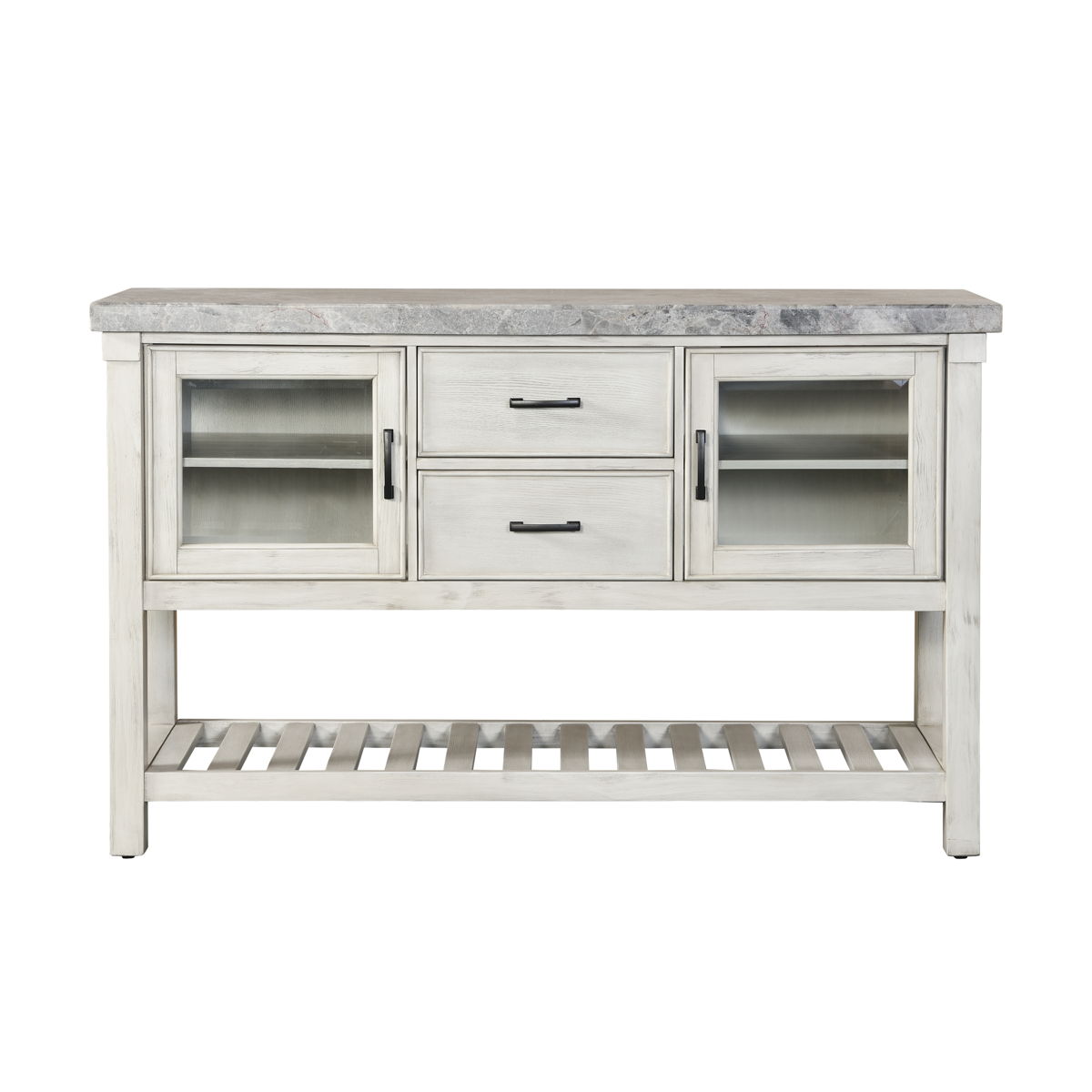 Canova - Marble Top Server - Gray