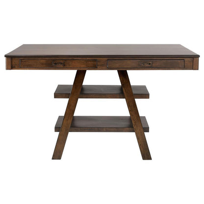 Dewey - Rectangular Counter Height Dining Table - Walnut