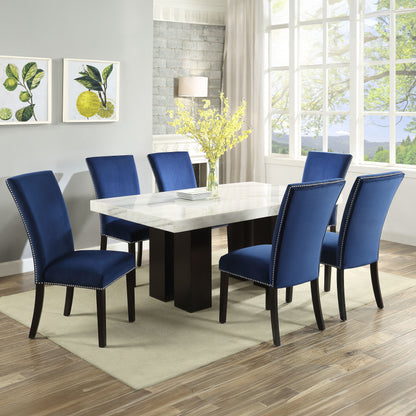 Camila - Rectangular Dining Set - White Top