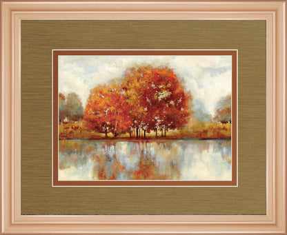Together By Asia Jensen - Framed Print Wall Art - Light Brown