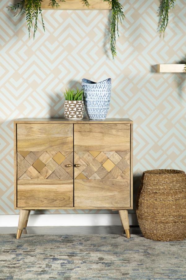 Alyssum - Mango Wood Accent Cabinet