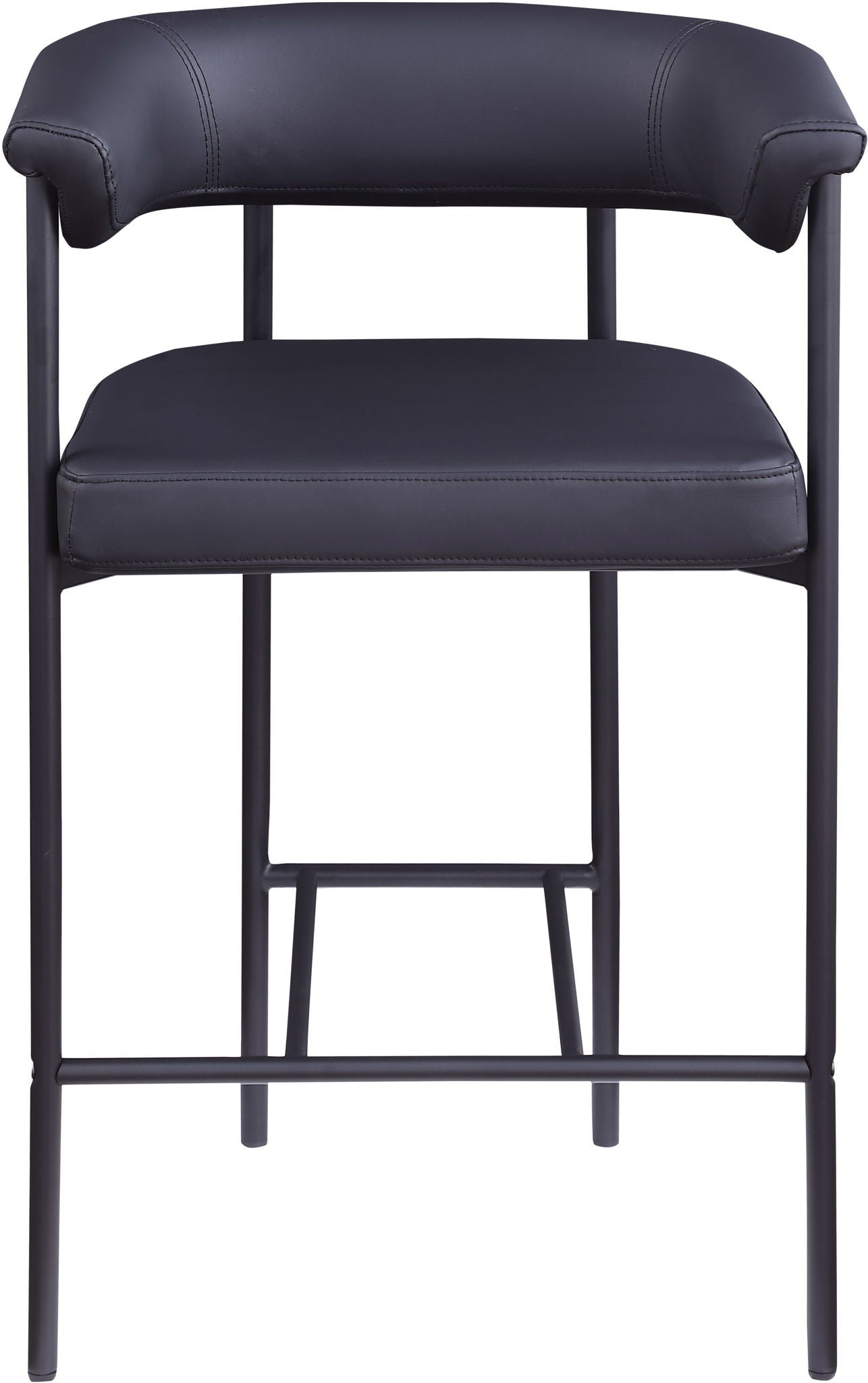 Malin - Faux Leather Counter Stool (Set of 2)