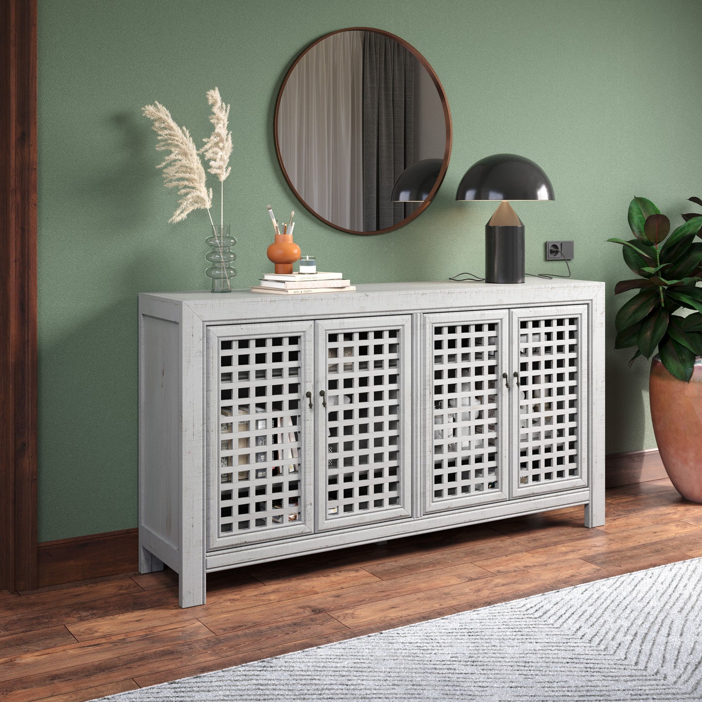 Rio - 4 Door Accent Cabinet