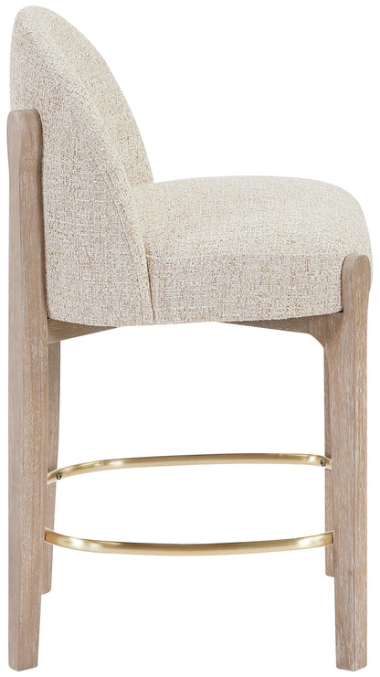 Torino - Counter Stool With Brushed Natural Base
