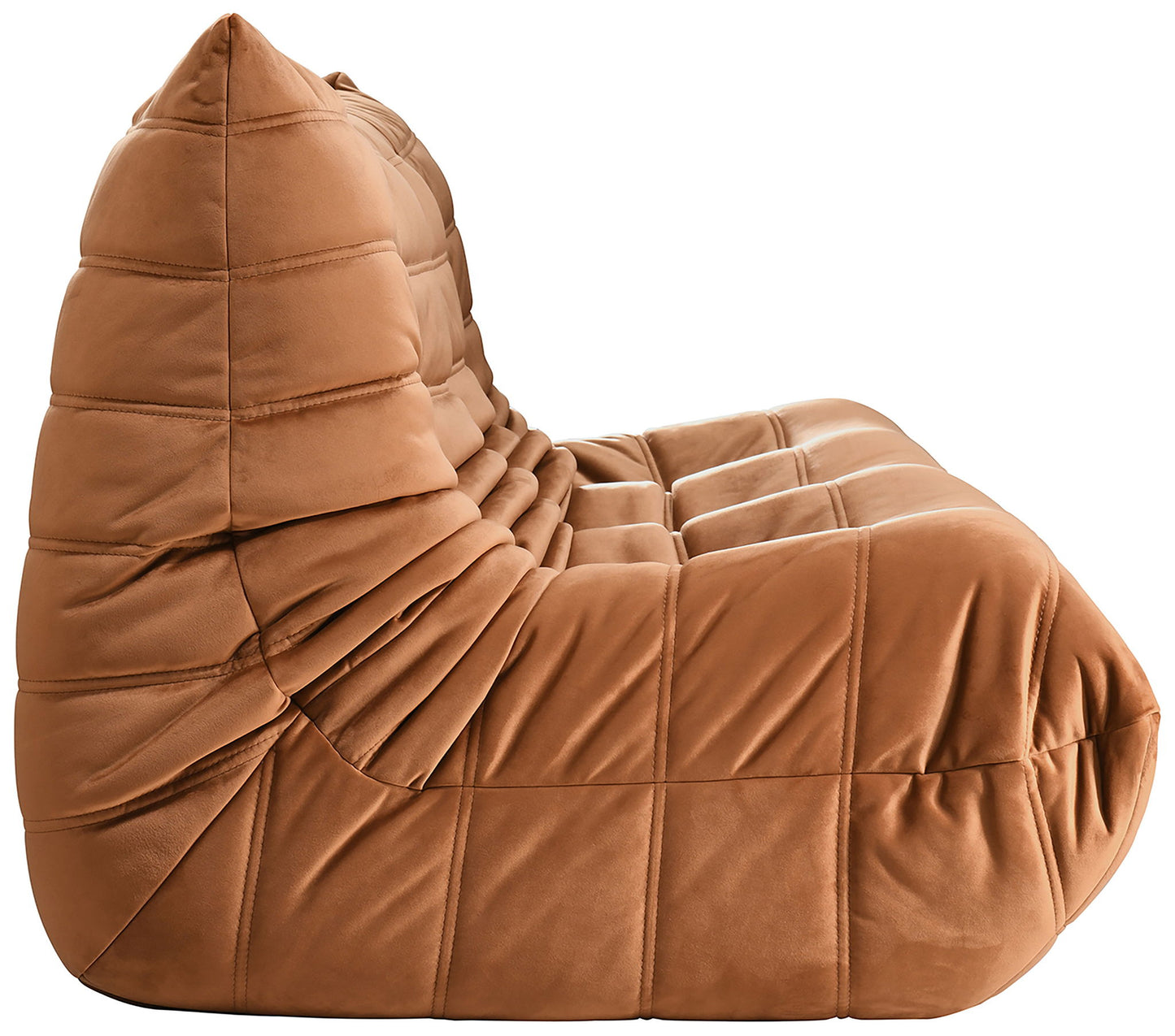 Relax - Velvet 77.75" Upholstered Sofa