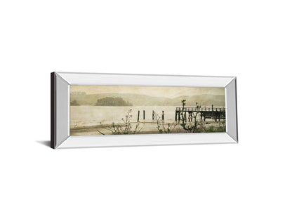 Marshall Il By Melious - Mirror Framed Print Wall Art - Beige