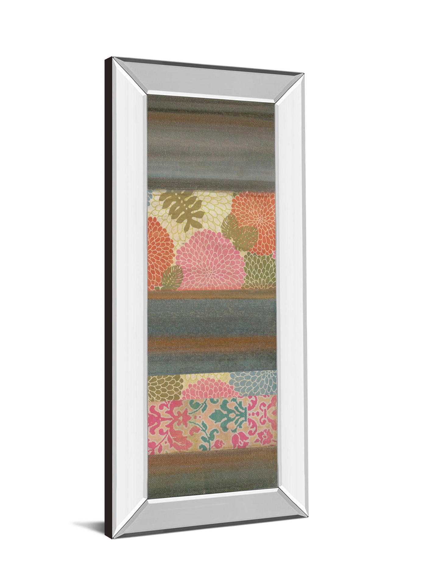 Pretty In IV By Willie -aldridge - Mirror Framed Print Wall Art - Dark Gray