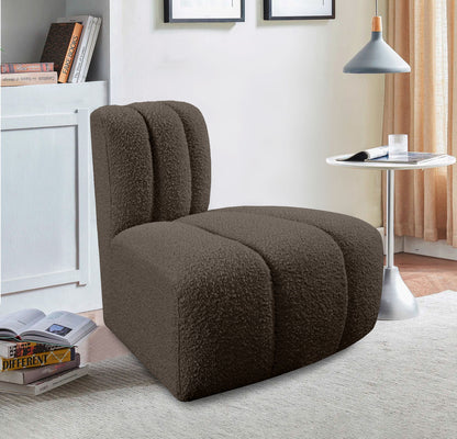 Arc - Boucle Fabric Reverse Corner
