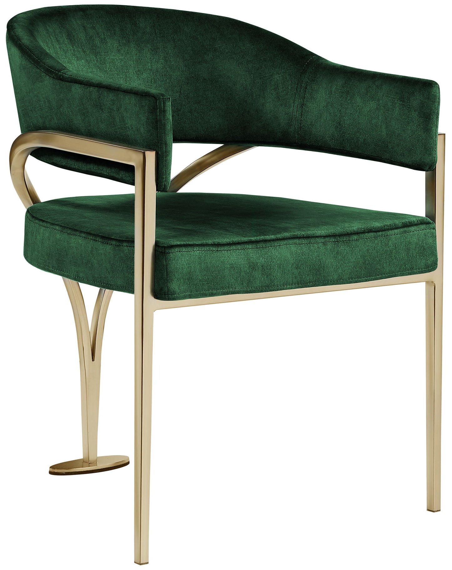 Madelyn - Dining Chair (Set of 2) - Brushed Brass