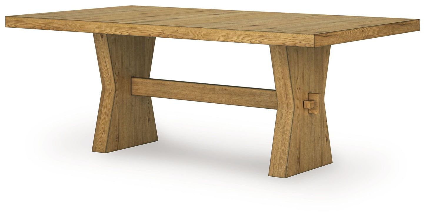 Galliden - Conjunto de comedor rectangular