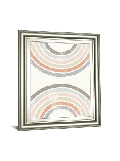 Over The Rainbow I By Moira Hershey - Framed Print Wall Art - Beige