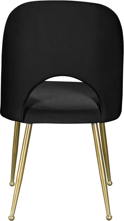 Logan - Dining Chair (Set of 2) - Gold Legs