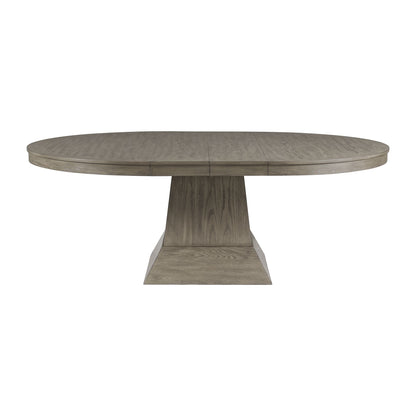 Collins - Mesa de comedor completa - Gris