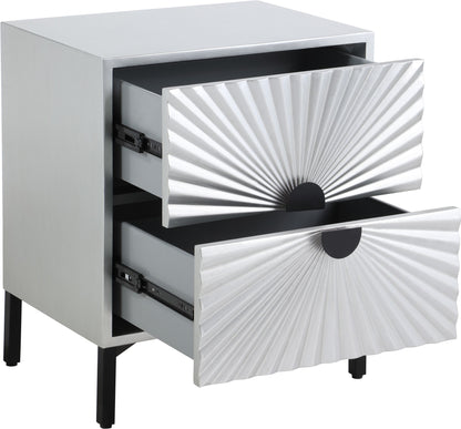 Glitz - Side Table - Antique Silver