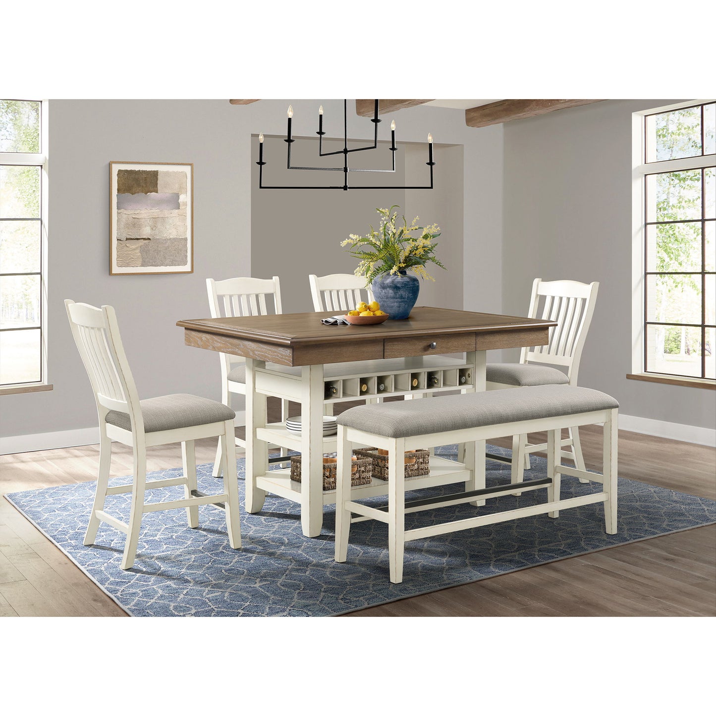 Bellevue - Counter Height Dining Set