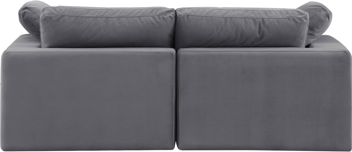 Comfy - Velvet Modular Sofa 2 Seats