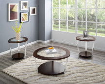 Duncan - 3 Piece Table Set - Brown