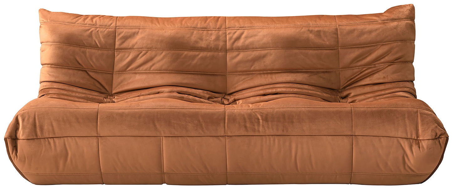 Relax - Velvet 77.75" Upholstered Sofa