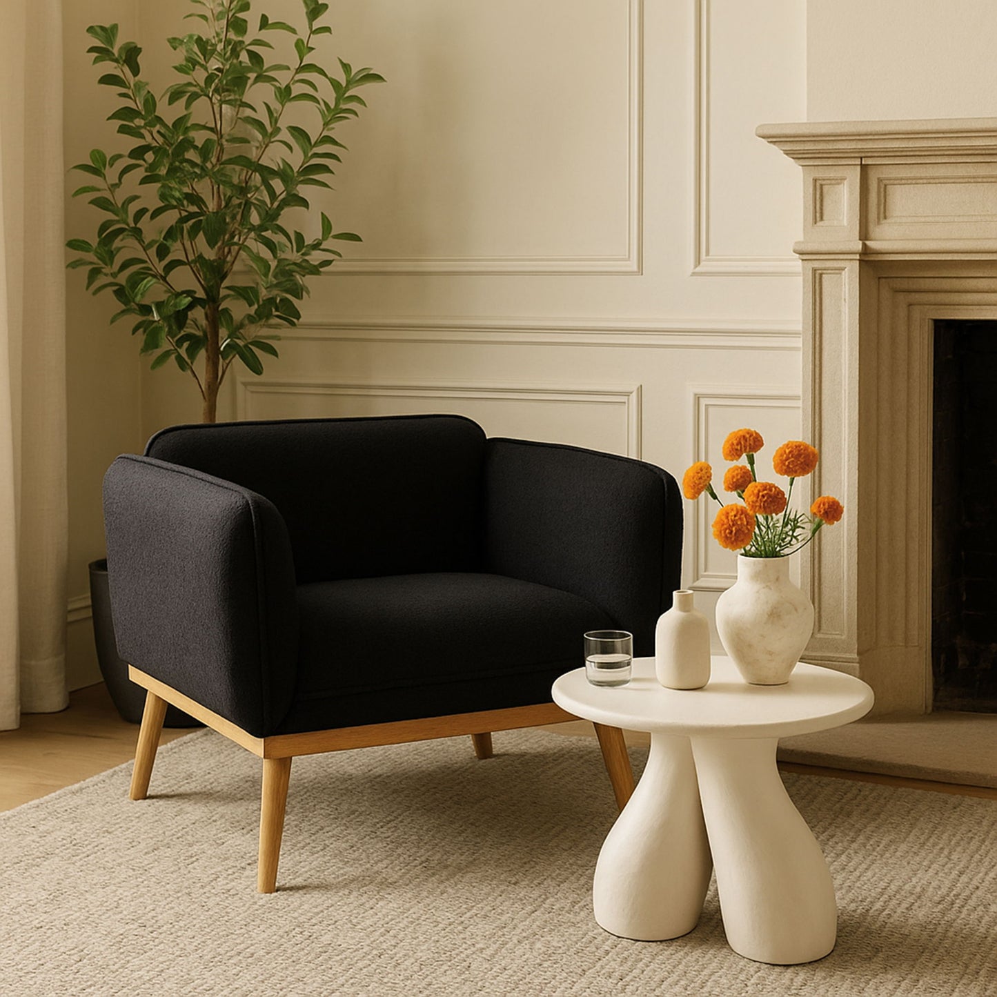 Talence - Aluminum End Table