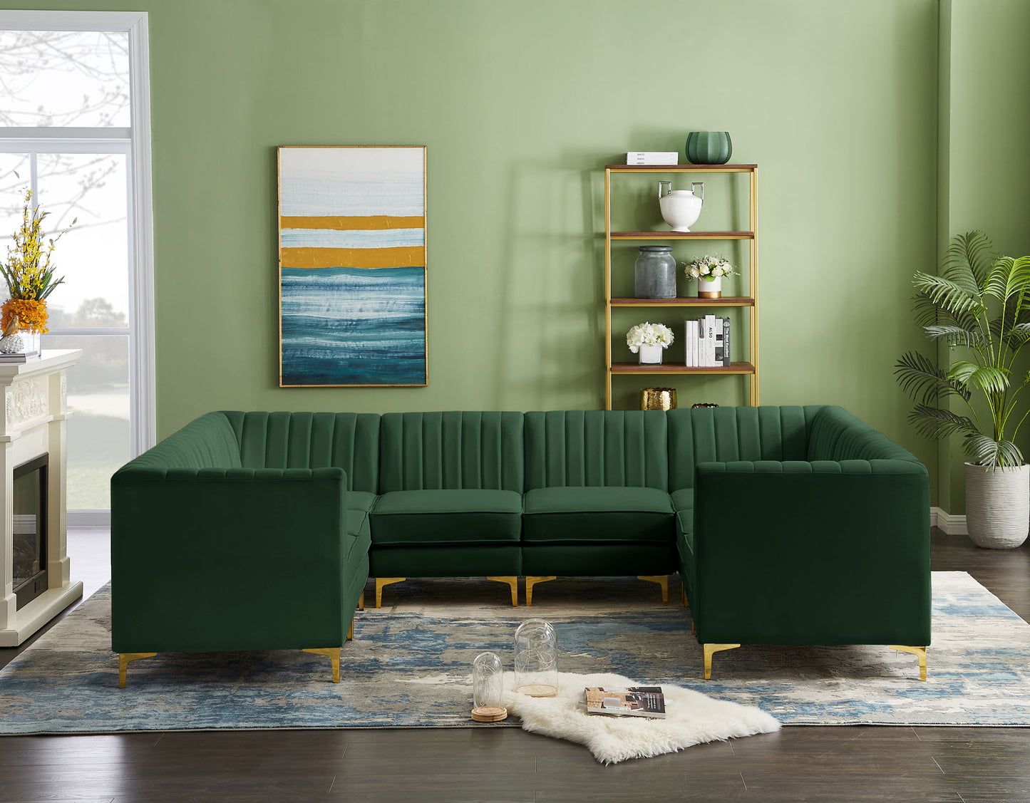 Alina - 8 Piece Modular Sectional
