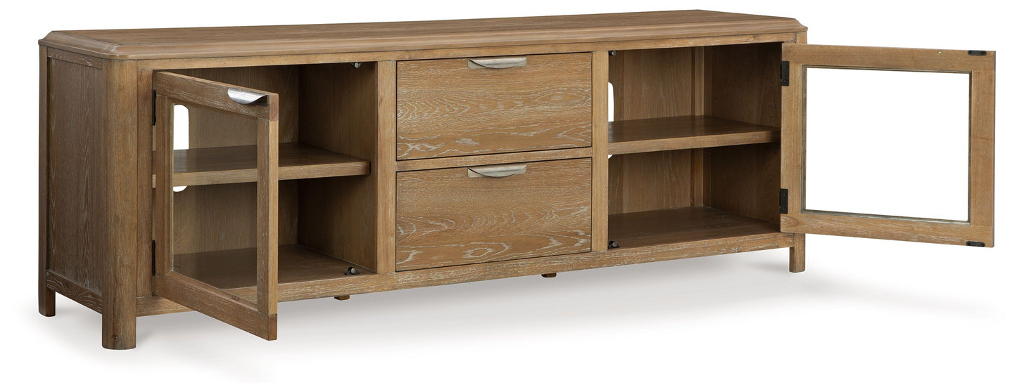 Rencott - Marrón claro - Mueble para TV extra grande