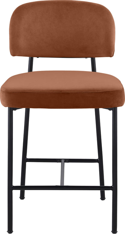 Zarelle - Performance Fabric Upholstered Counter Stool (Set of 2)