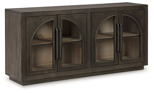 Dreley - Grayish Brown - Accent Cabinet