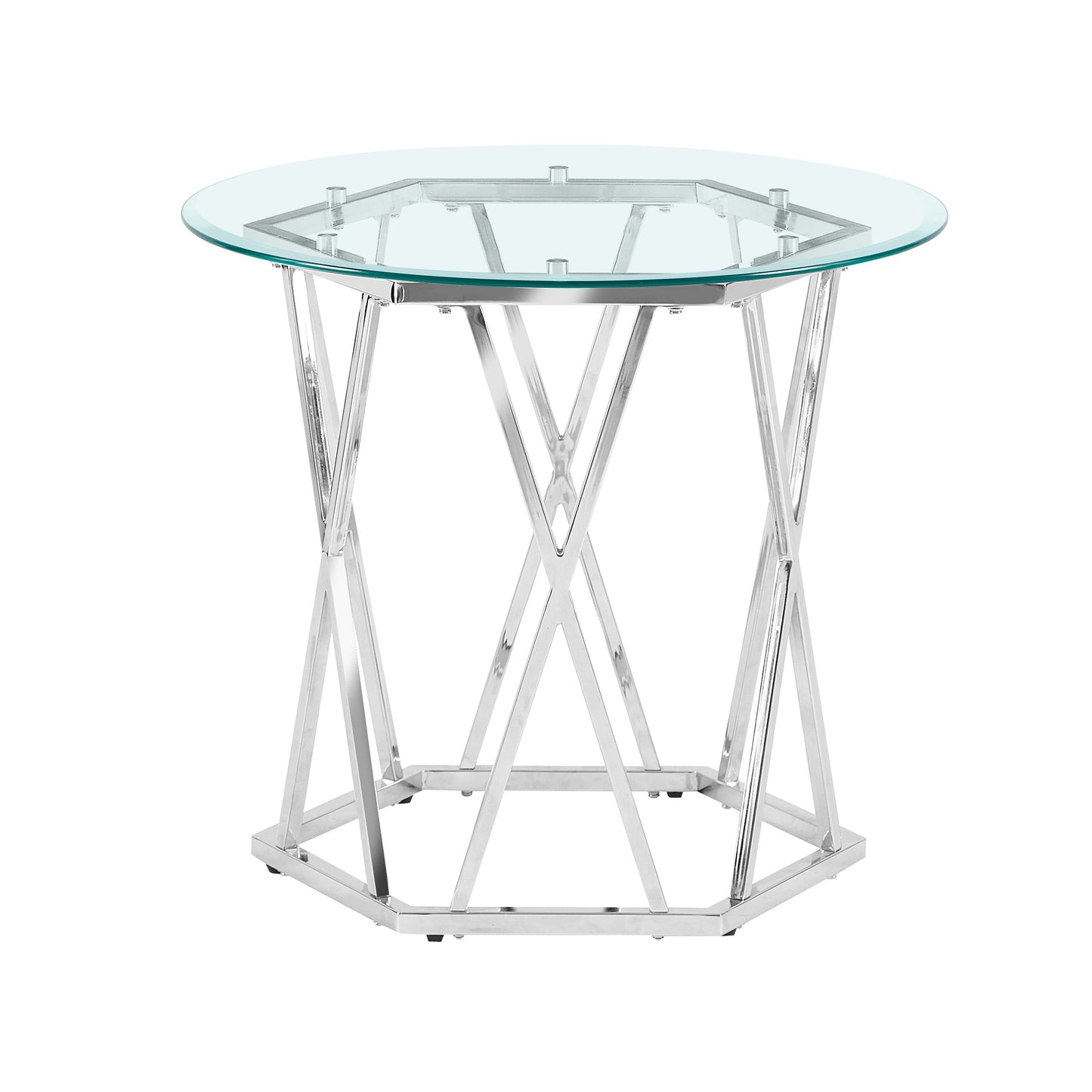 Escondido - End Table - Silver