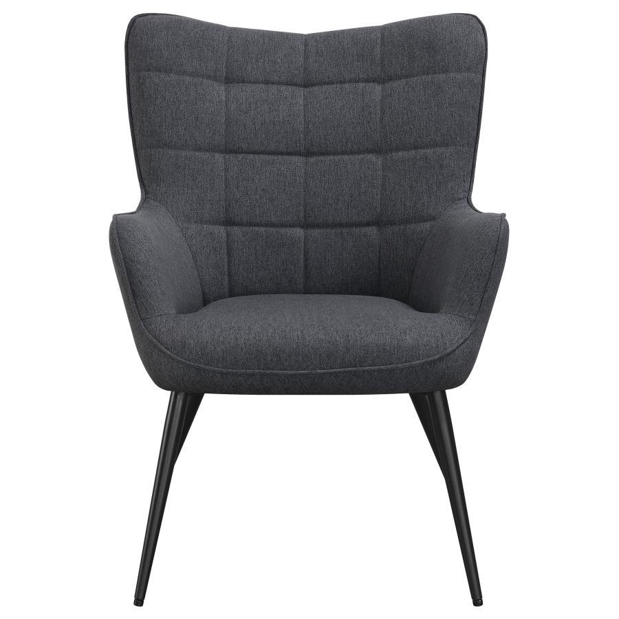 Isla - Upholstered Flared Arm Tufted Accent Chair