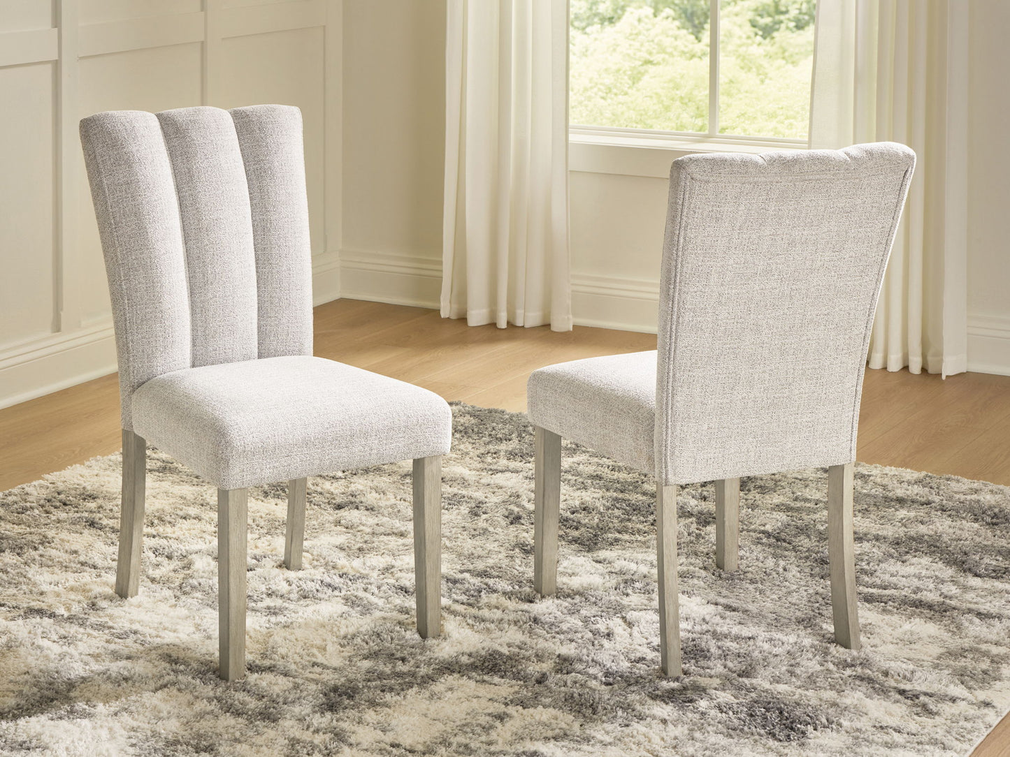 Larawyn - Dining Upholstered Side Chair (Set of 2) - Bisque