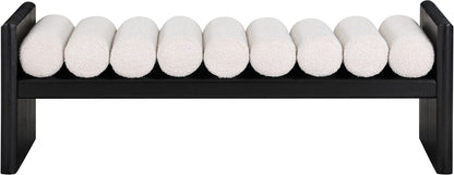 Waverly - Bench With Black Frame