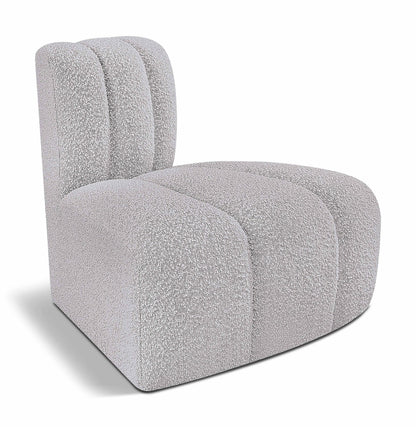 Arc - Boucle Fabric Reverse Corner
