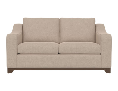 Natural Parota - Loveseat - Capuccino Brown