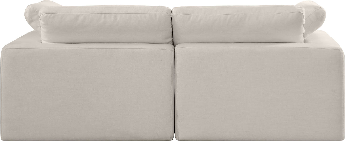 Comfy - Linen Modular Sofa 2 Seats