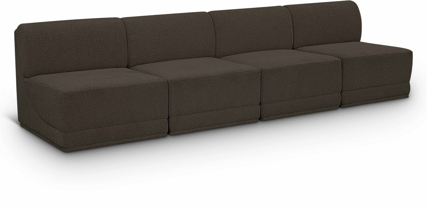 Ollie - 4 Seat Armless Modular Sofa
