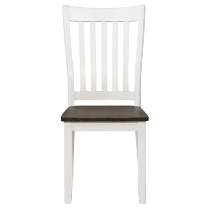 Kingman - Wood Dining Side Chair (Set of 2) - Distressed White