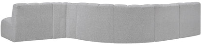 Arc - Boucle Fabric 7 Piece Modular Sofa
