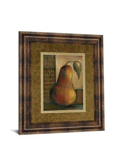 Peralicous I By Joyce Combs - Framed Print Wall Art - Light Brown