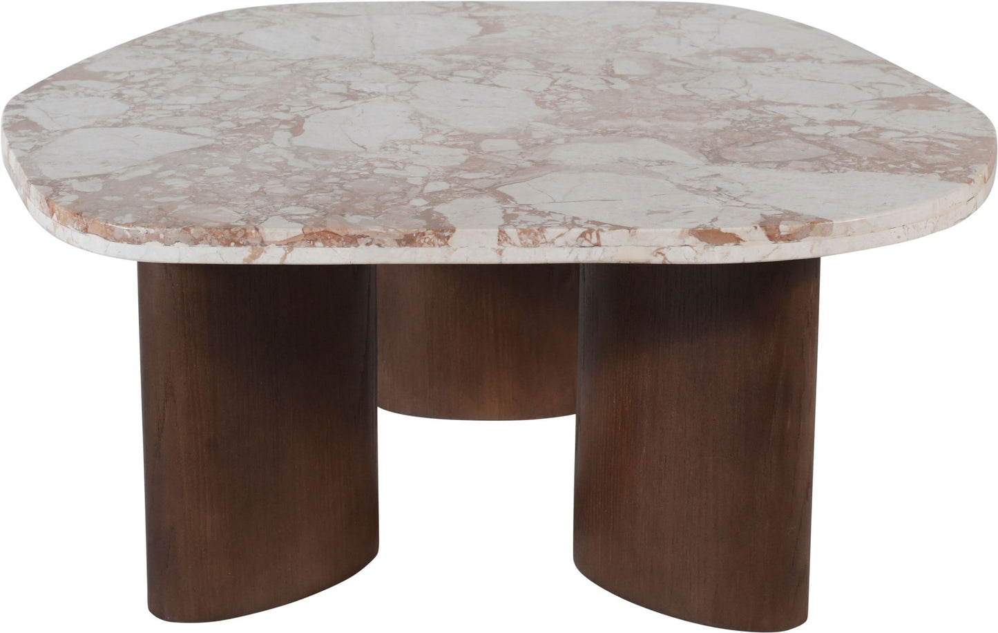 Puglia - Marble Top And Oak Wood Base Table