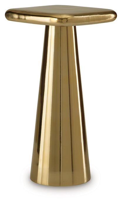 Dallenburg - Accent Table - Gold Finish