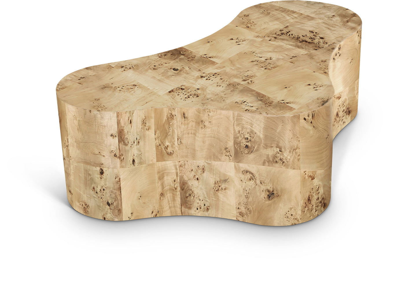 Zaire - Burl Wood Coffee Table