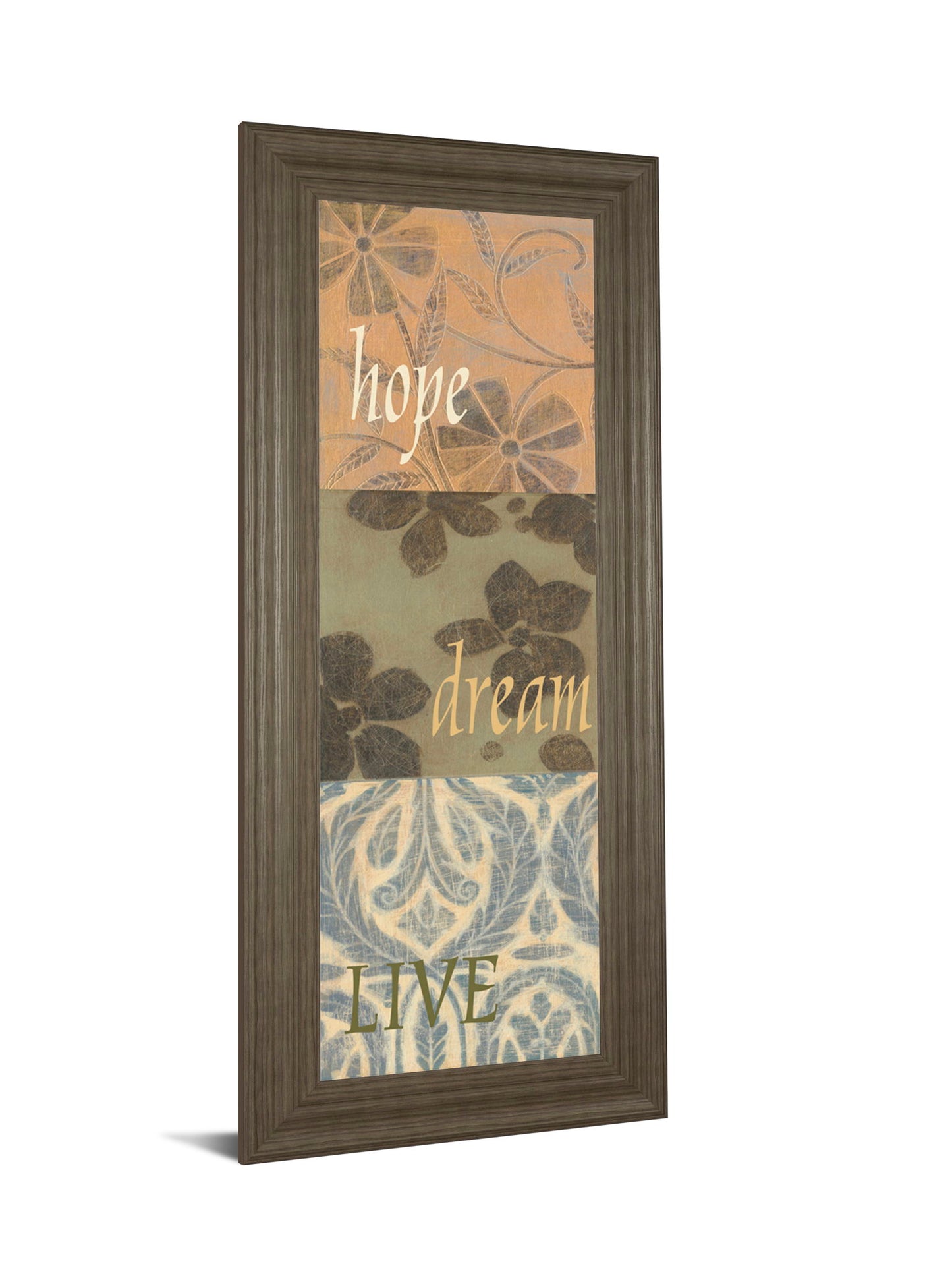 Uplift I By Vision Studio - Framed Print Wall Art - Light Brown