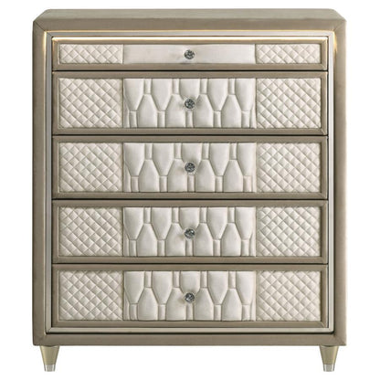 Lorient - 5-Drawer LED Chest of Drawers