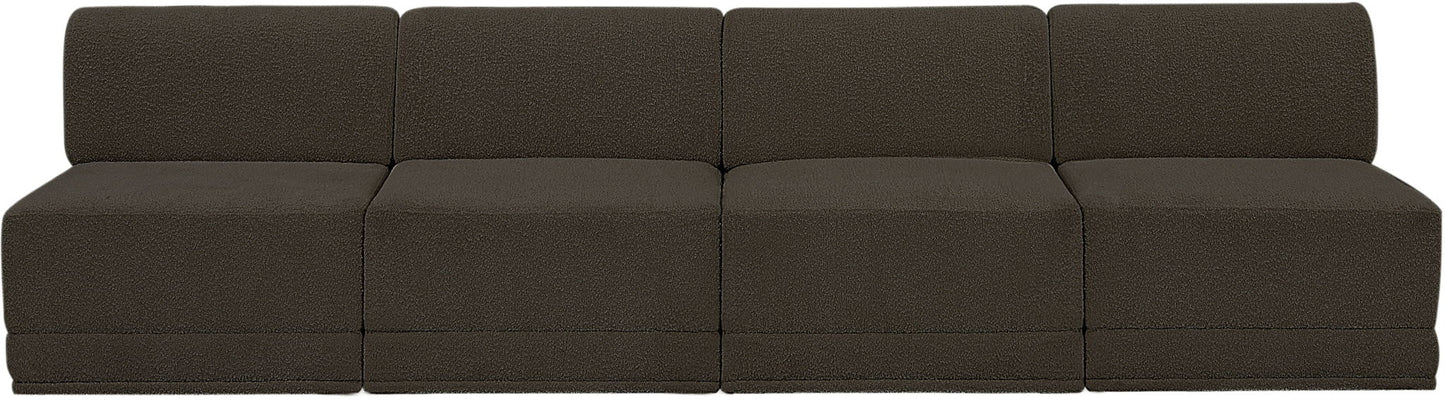 Ollie - 4 Seat Armless Modular Sofa