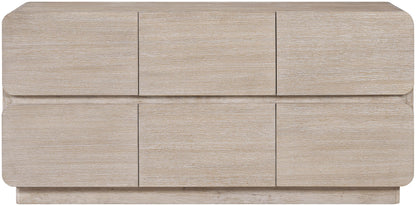 Adagio - Solid Wood And Oak Veneer Dresser - Natural