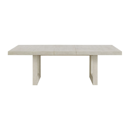 Avalanche - Rectangular Dining Table With 18"" Leaf - Antique White